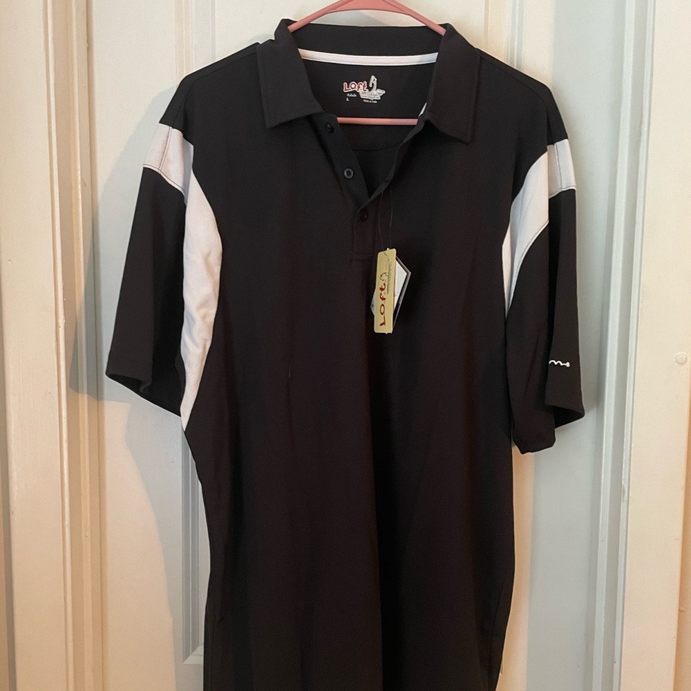 Mens and womens golf shirt, brand new with tags